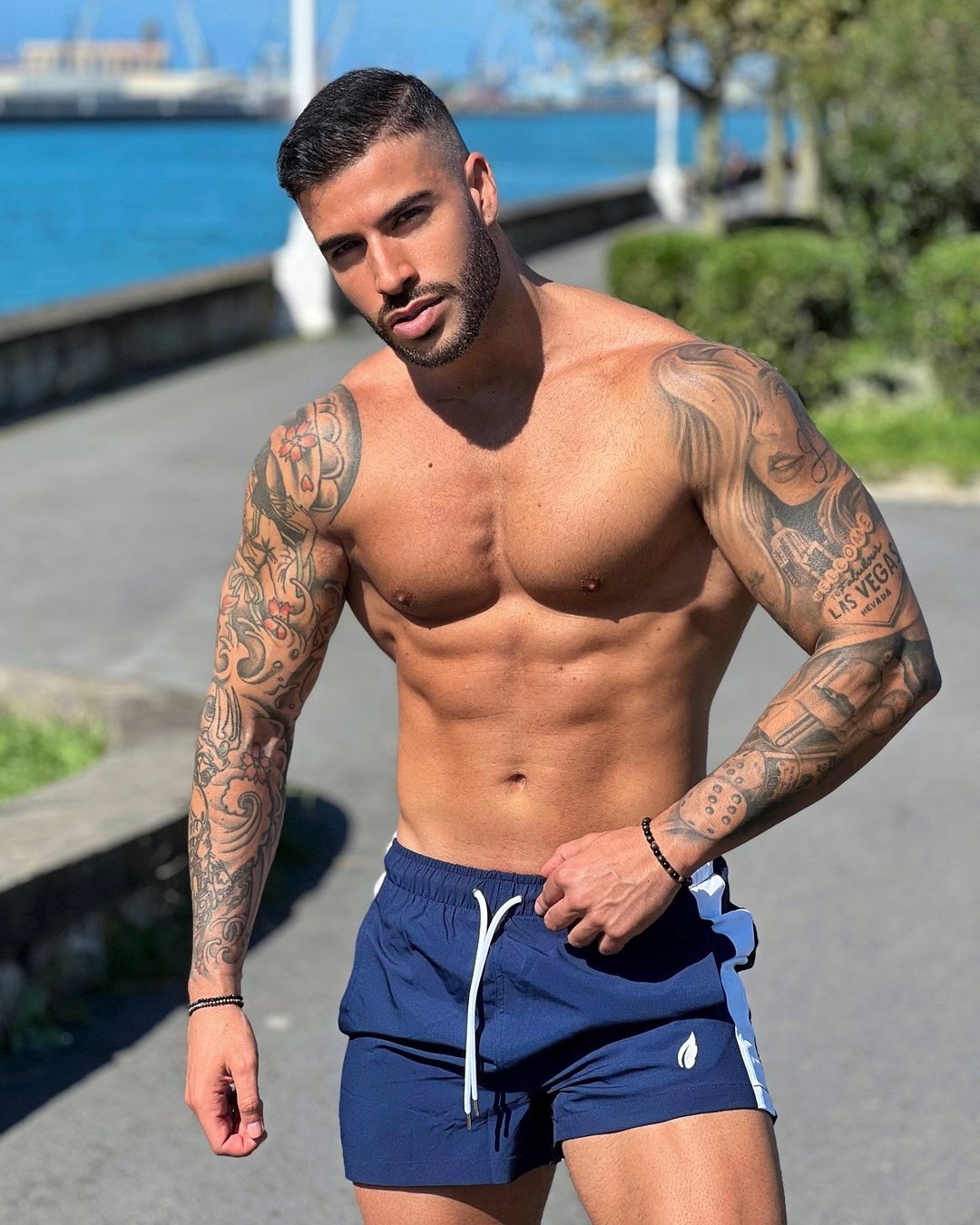 POSEIDON SWIM SHORT - NAVY