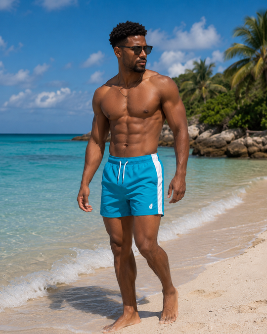 POSEIDON SWIM SHORT - TURQUOISE