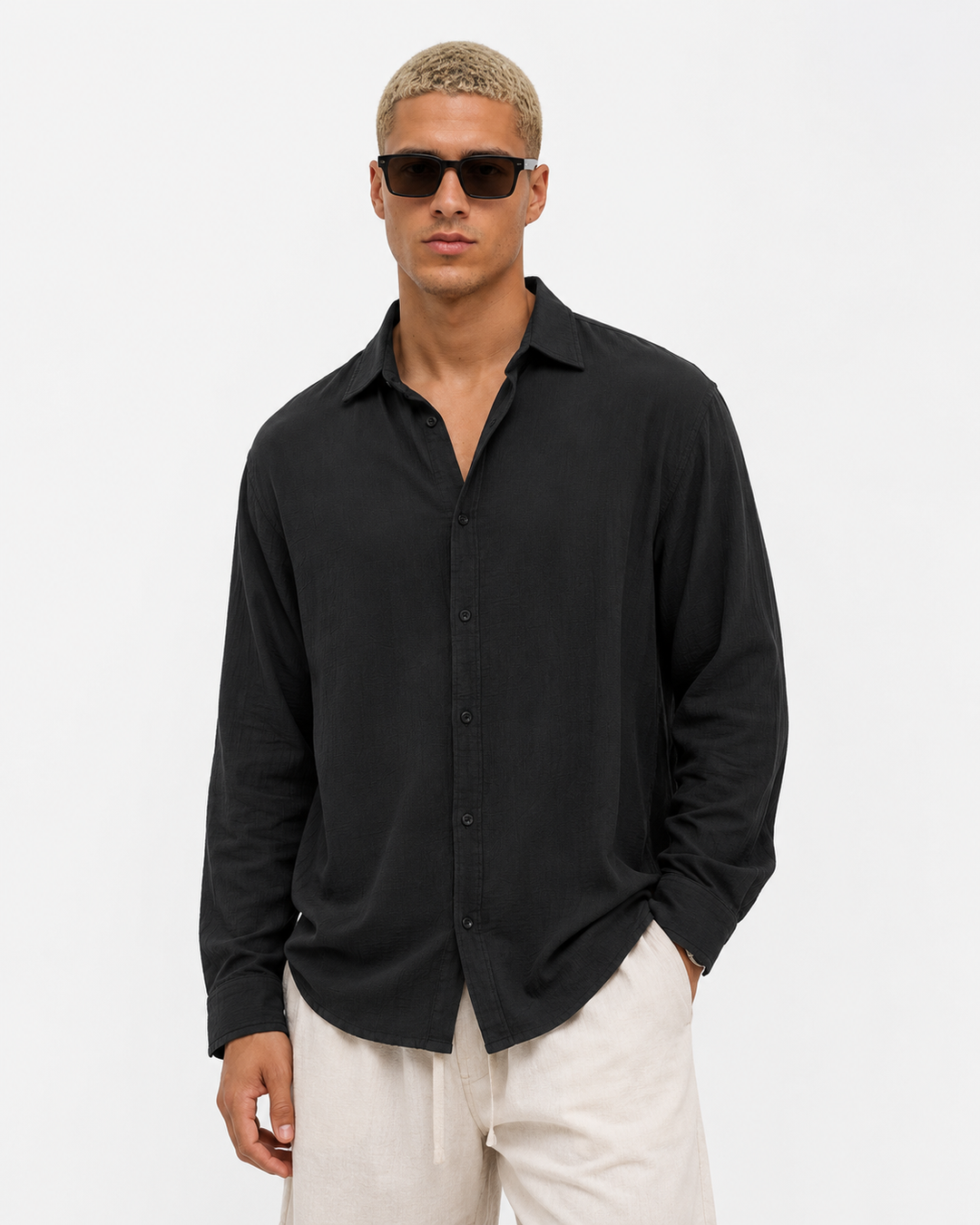 THE MORENO LINEN SHIRT