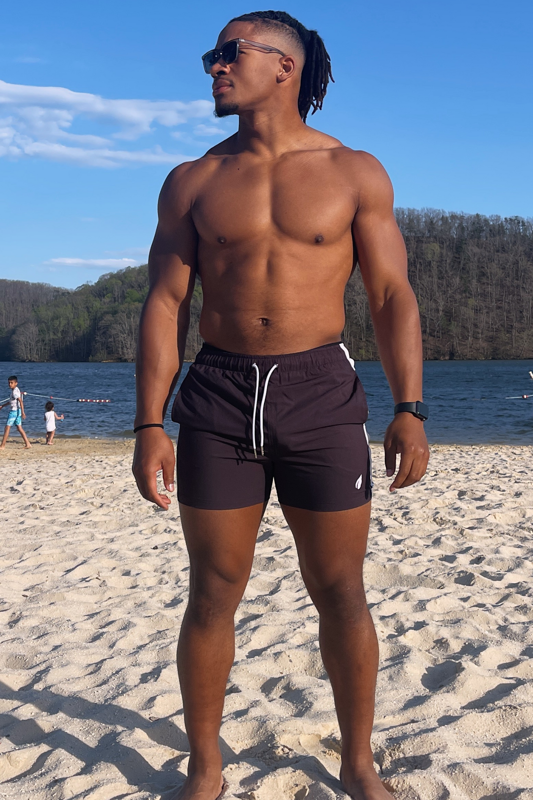 POSEIDON SWIM SHORT - BLACK