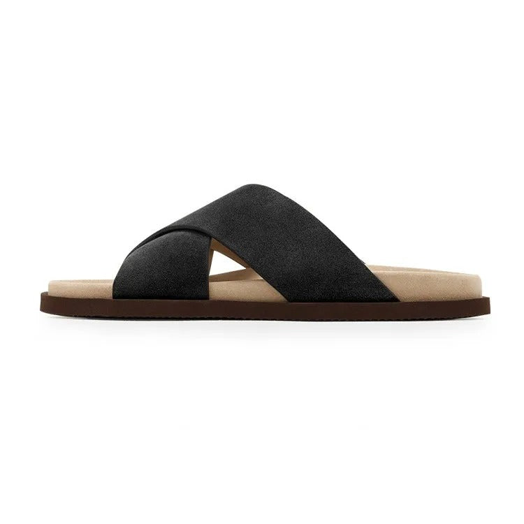 THE MAVUNA SANDALS - BLACK