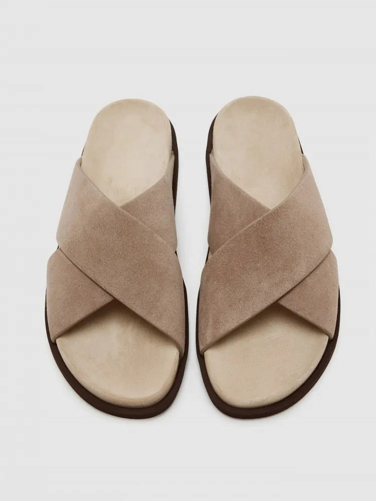 THE MAVUNA SANDALS - BEIGE