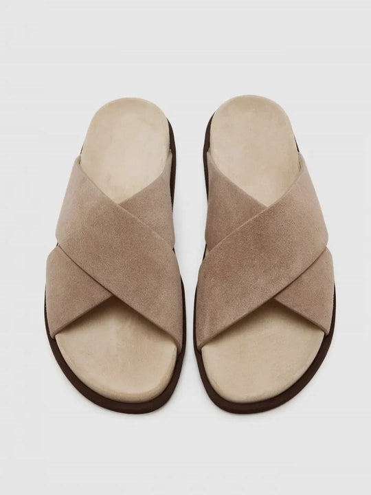 THE MAVUNA SANDALS - BEIGE