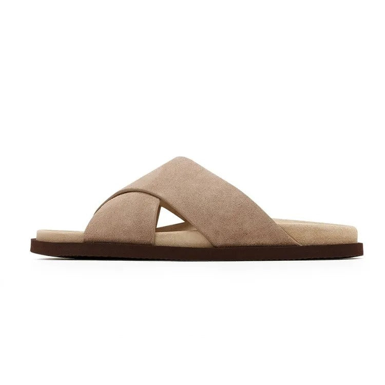 THE MAVUNA SANDALS - BEIGE