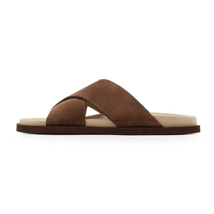 THE MAVUNA SANDALS - BROWN
