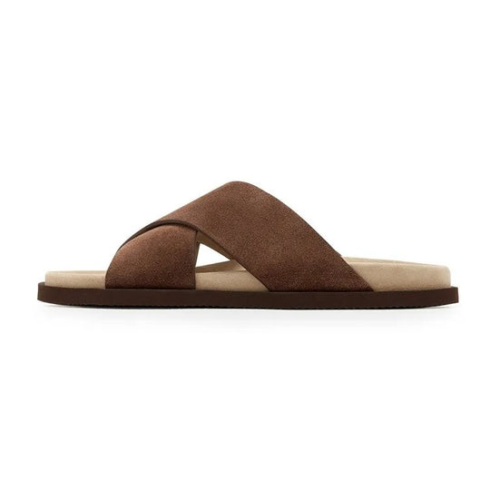 THE MAVUNA SANDALS - BROWN